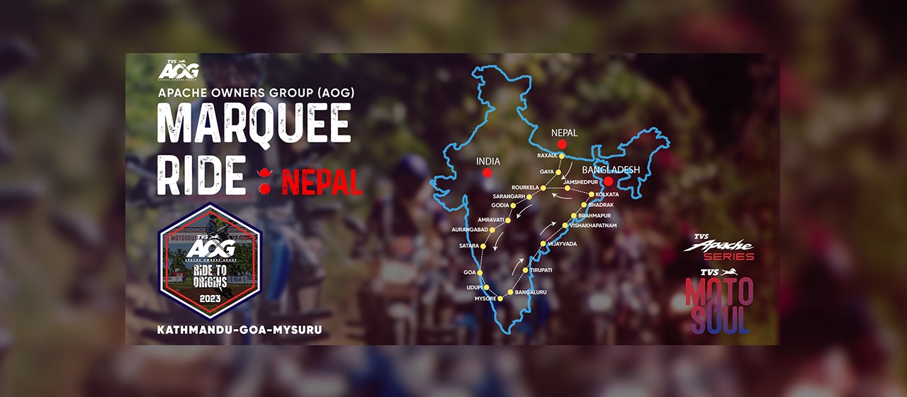 Apache Owners Group (AOG) Marquee Ride/TVS Motosoul